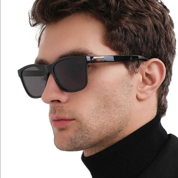 FINAL PRICE NEW GUCCI GG0746S 001 BLACK GREY UNISEX SUNGLASSES - Picture 5 of 11